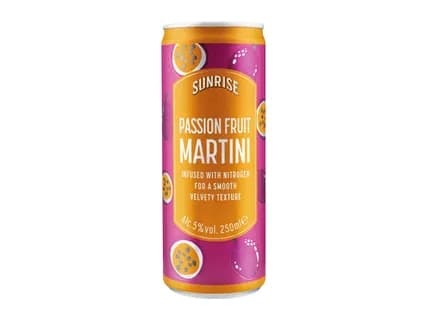 Sunrise Passion Fruit Martini, 250ml